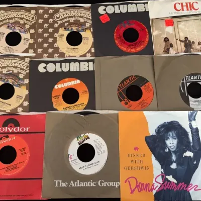 LCJ038 - Vintage Disco And Pop 45’s: Donna Summer/Chic/Village People/Mohr