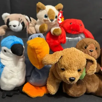 LCJ069 - Ty Beanie Babies Mixed Group: Including Class Of 98 Owl