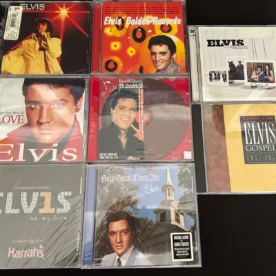 LCJ015 - Elvis Presley Music: Cds (7)
