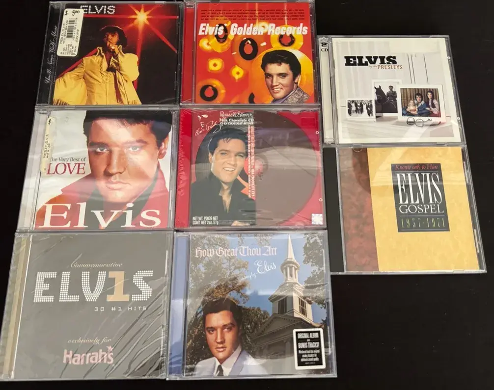 LCJ015 - Elvis Presley Music: Cds (7)