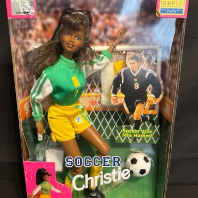 LCJ030 - 1998 Mattel Soccer Christy Doll Number 20351 – FIFA Women’s World Cup USA ‘99: Mia Hamm
