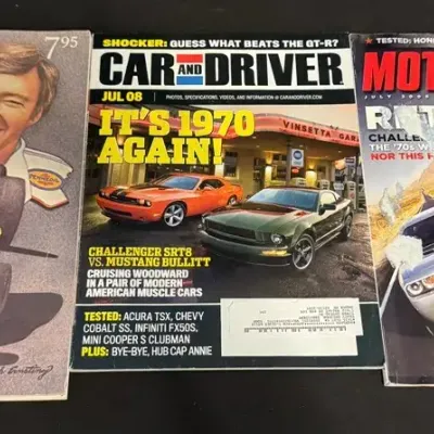 LCJ024 - Indianapolis 500 Yearbook/Vintage Car Magazines
