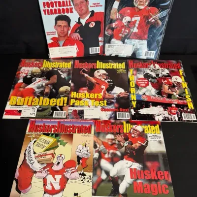 LCJ034 - ERICH CROUCH NEBRASKA CORNHUSKERS HUSKER ILLUSTRATED MAGAZINE COLLECTION
