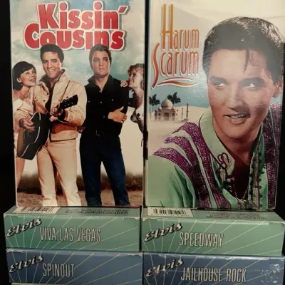 LCJ045 - Elvis Presley: Commemorative Collection Of Vhs Movies