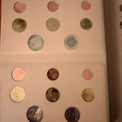 European Union Euro Coinage Book - Complete