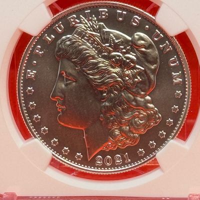 2021 D Morgan $1 First Day of Issue MS 70