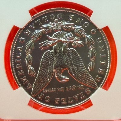 2021 'CC' Morgan Silver Dollar NGC MS70 First Day of Issue