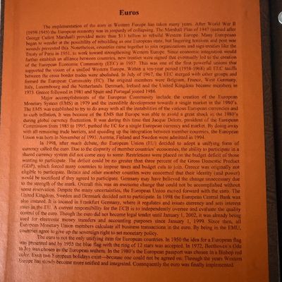 European Union Euro Coinage Book - Complete