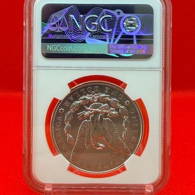2021 'CC' Morgan Silver Dollar NGC MS70 First Day of Issue