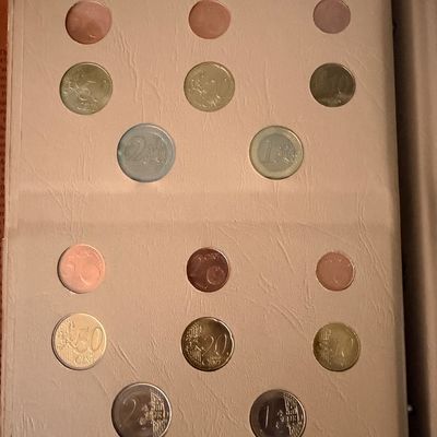 European Union Euro Coinage Book - Complete