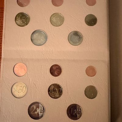 European Union Euro Coinage Book - Complete