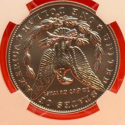 2021 'CC' Morgan $1 Carson City Privy Mark First Day of Issue MS 70