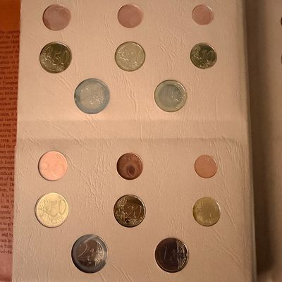 European Union Euro Coinage Book - Complete