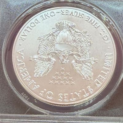 ANACS - MS70 Silver Eagle First Day of Issue