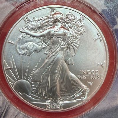 2021 ANACS MS70 Silver Eagle Type II First Strike Coin