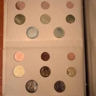 European Union Euro Coinage Book - Complete