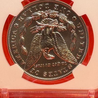 2021 Morgan $1 First Day of Issue MS 70