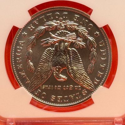 2021 'CC' Morgan $1 Carson City Privy Mark First Day of Issue MS 70
