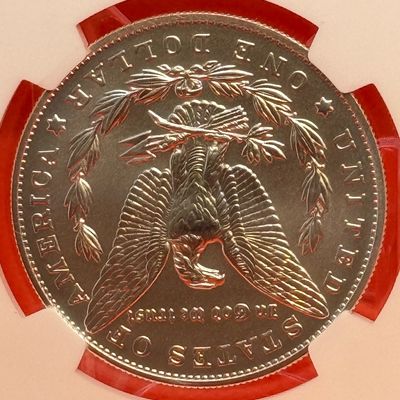 2021 Morgan $1 First Day of Issue MS 70