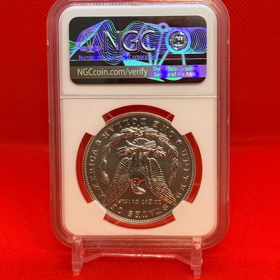 2021 D Morgan $1 First Day of Issue MS 70 NGC Graded Coin