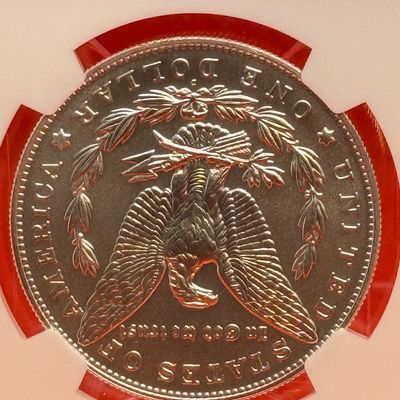 2021 D Morgan $1 First Day of Issue MS 70 NGC Graded Coin