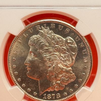 1878-S Morgan Silver Dollar NGC MS63