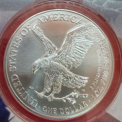 2021 ANACS MS70 Silver Eagle Type II First Strike Coin