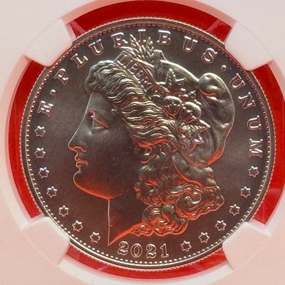 2021 'O' Morgan $1 New Orleans Privy Mark First Day of Issue MS 70