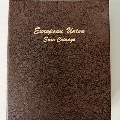 European Union Euro Coinage Book - Complete