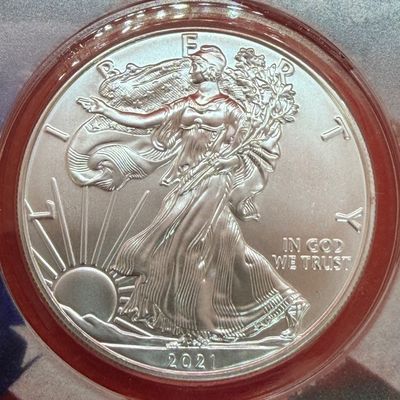 Lot of (3) Three 2021 ANACS MS70 Silver Eagle Type I First Strike Coins