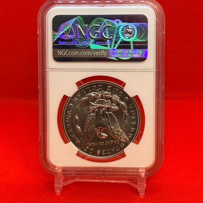 2021 'CC' Morgan $1 Carson City Privy Mark First Day of Issue MS 70