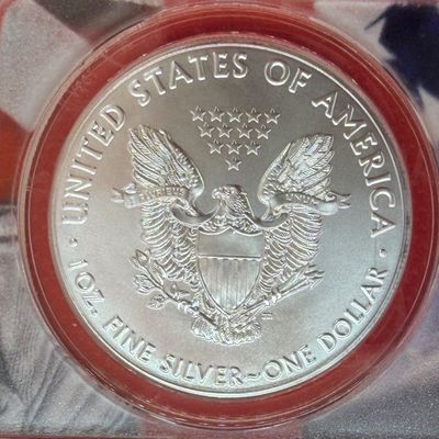 Lot of (3) Three 2021 ANACS MS70 Silver Eagle Type I First Strike Coins