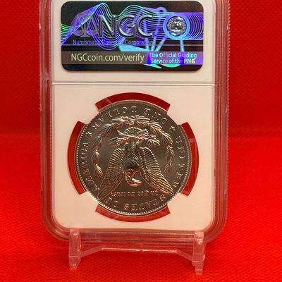 2021 Morgan $1 First Day of Issue MS 70