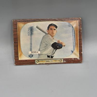 1955 Bowman Yogi Berra #168 HOF