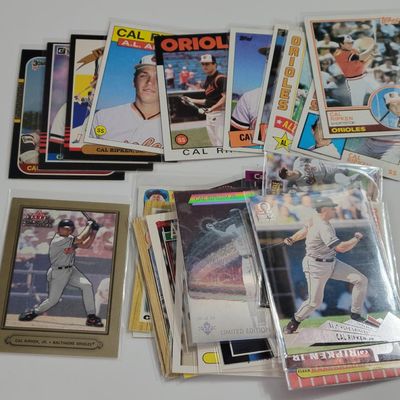 Lot of (30) Different Cal Ripken Jr Baseball Cards