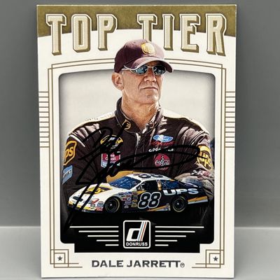 2020 Panini Donruss Racing Dale Jarrett Top Tier In Person Auto #TT-4 - No COA