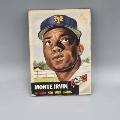 1953 Topps Monte Irvin #62 HOF