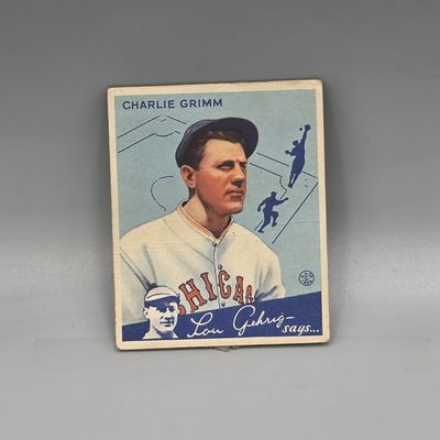 1934 Goudey Charlie Grimm #3
