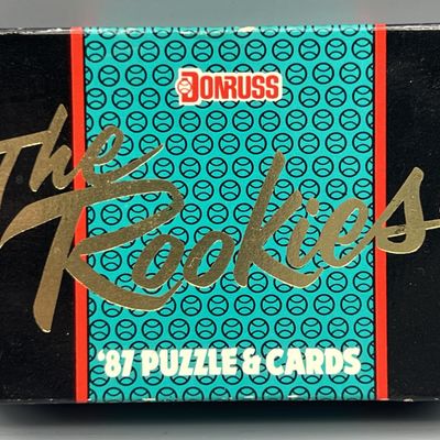 1987 Donruss The Rookies Sealed Baseball Complete Set - Mark McGwire, Bo Jackson, Greg Maddux