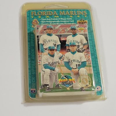 Factory Sealed 1993 Upper Deck Florida Marlins Inaugural Season Set - Trevor Hoffman Rookie