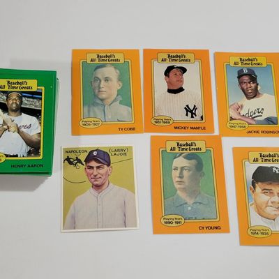 1987 Hygrade All Time Greats First Series Set w/ Inserts / Promos