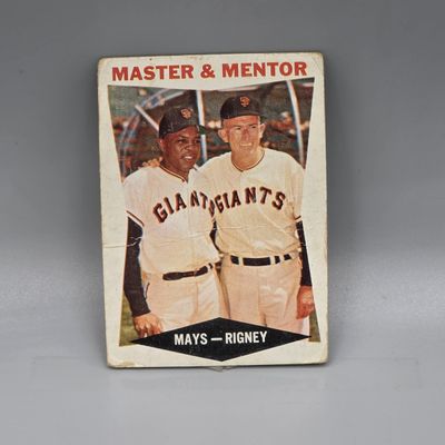 1958 Topps Master and Mentor #7 HOF
