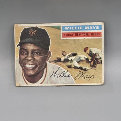 1956 Topps Willie Mays #130 HOF