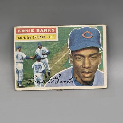 1956 Topps Ernie Banks #15 HOF