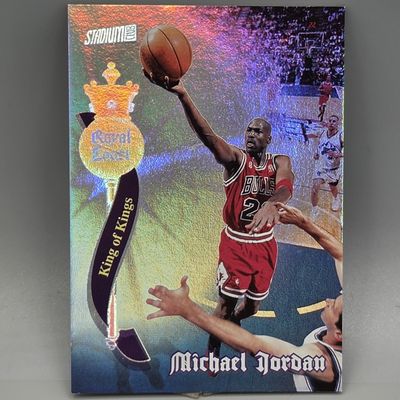 1997-98 Stadium Club Michael Jordan King of Kings Royal Court #R2