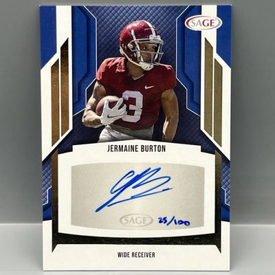 2024 Sage Jermaine Burton RC Auto #/100