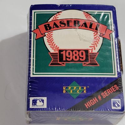 Factory Sealed 1989 Upper Deck High Series Set