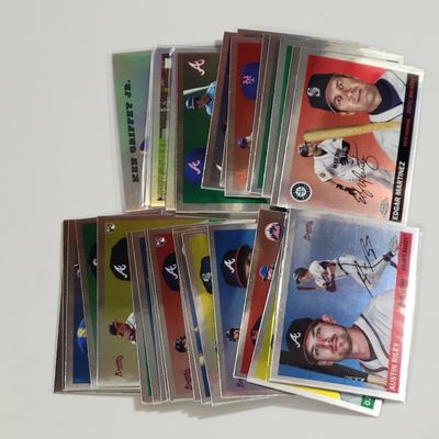 Lot of (30) 2025 Topps Chrome Platinum Cards