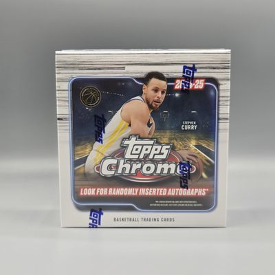 2024-25 Topps Chrome Basketball Mega Box