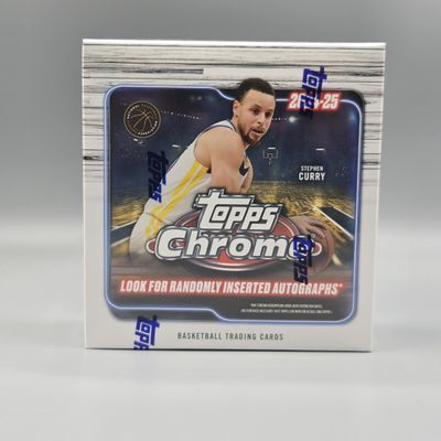 2024-25 Topps Chrome Basketball Mega Box